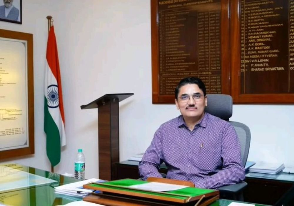 Om Prakash Meena appointed as new manager of Southern Railway Division