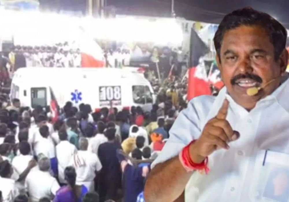Edappadi Palaniswami warns ambulance driver