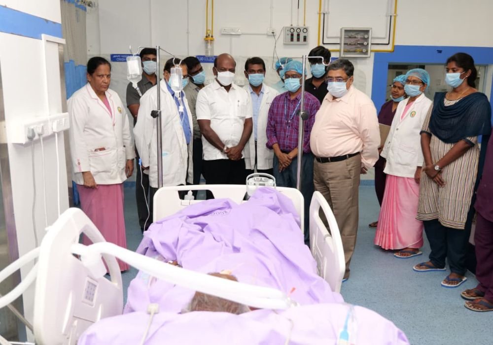 Artificial respiration again for Nallakannu – Minister M. Su