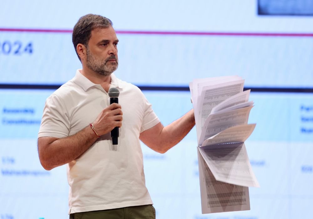 Vote rigging! Rahul Gandhi makes strong allegations with evidence!
