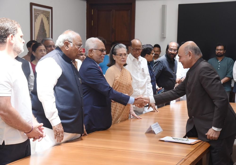 P. Sudarshan Reddy files nomination as candidate