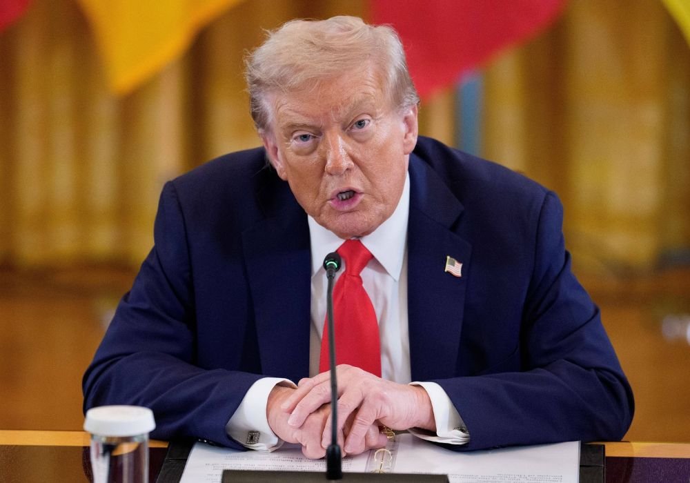 "China will be destroyed if I play," Trump warns