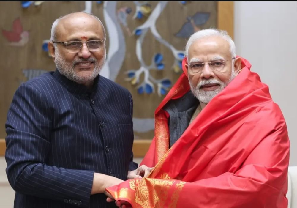 S.P. Radhakrishnan as BJP's vice-presidential candidate