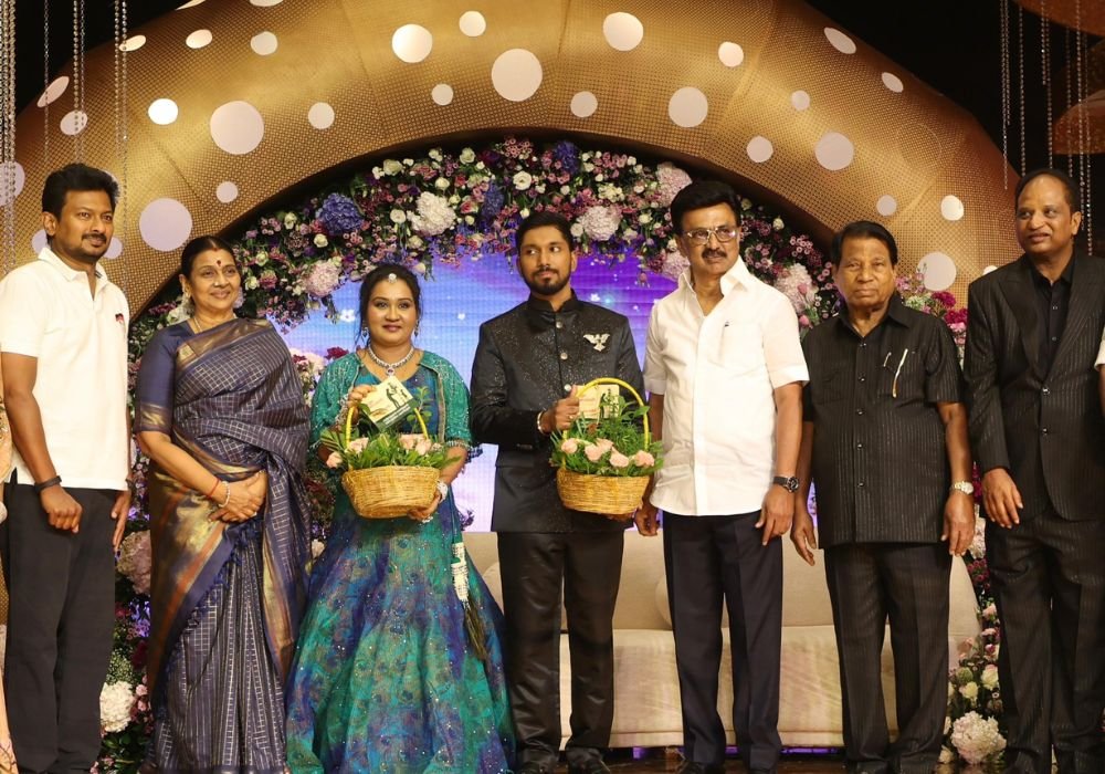 CM participates in VIT University Chancellor's granddaughter's wedding reception