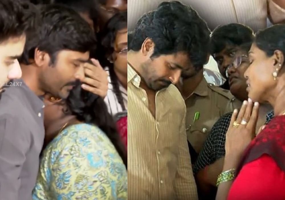 Dhanush, Siva karthikeyan pay tribute to Robo Shankar