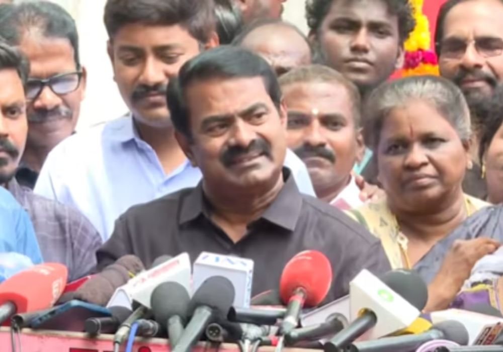 'SIR' is rulers choose their voters' - Seeman's criticism