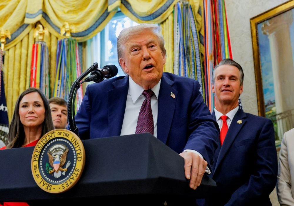 "India is killing us with taxes" - US President