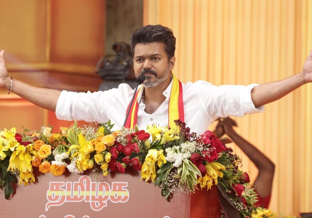 Vijay campaigns in Erode! TVK members file an affidavit!