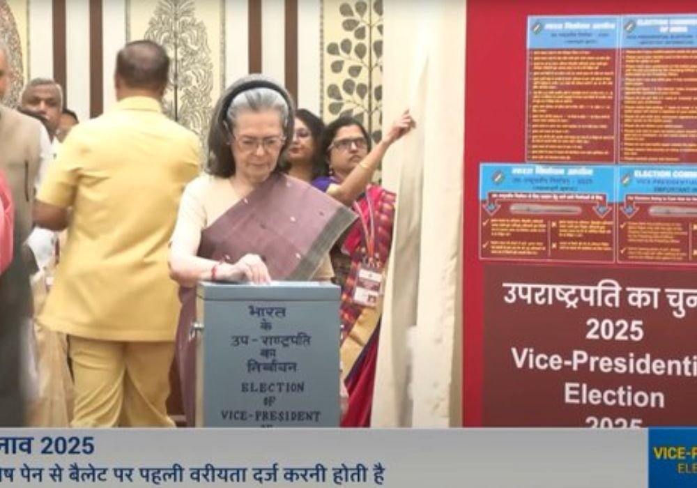 Voting for the Vice Presidential election concludes