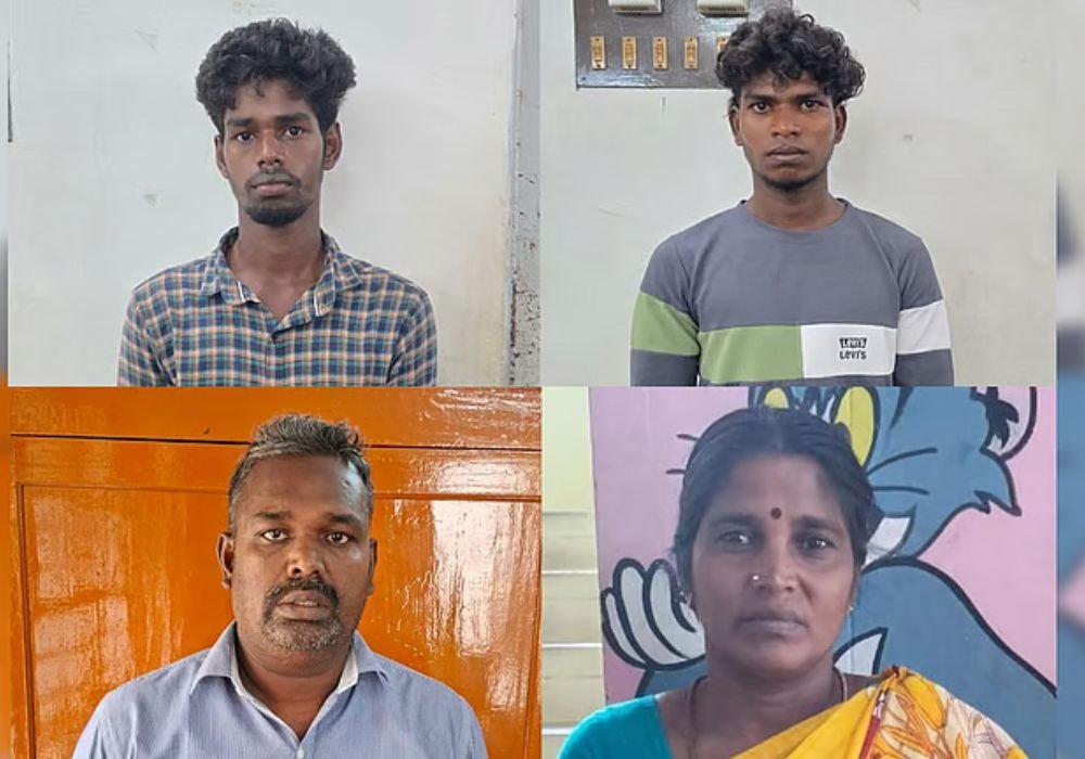 Mayiladuthurai honor killing: 4 people jailed