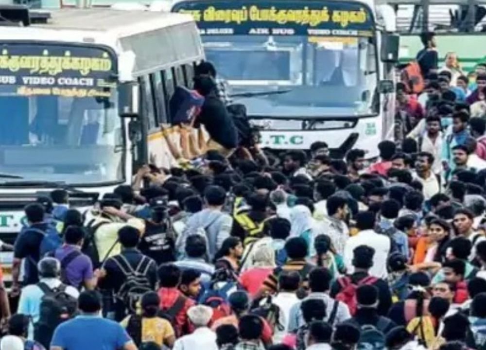 3.5 lakh people travel in govt buses in just 2 days before Diwali