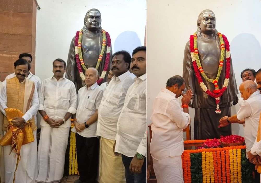 Union Minister L. Murugan pays tribute to Muthuramalinga Thevar