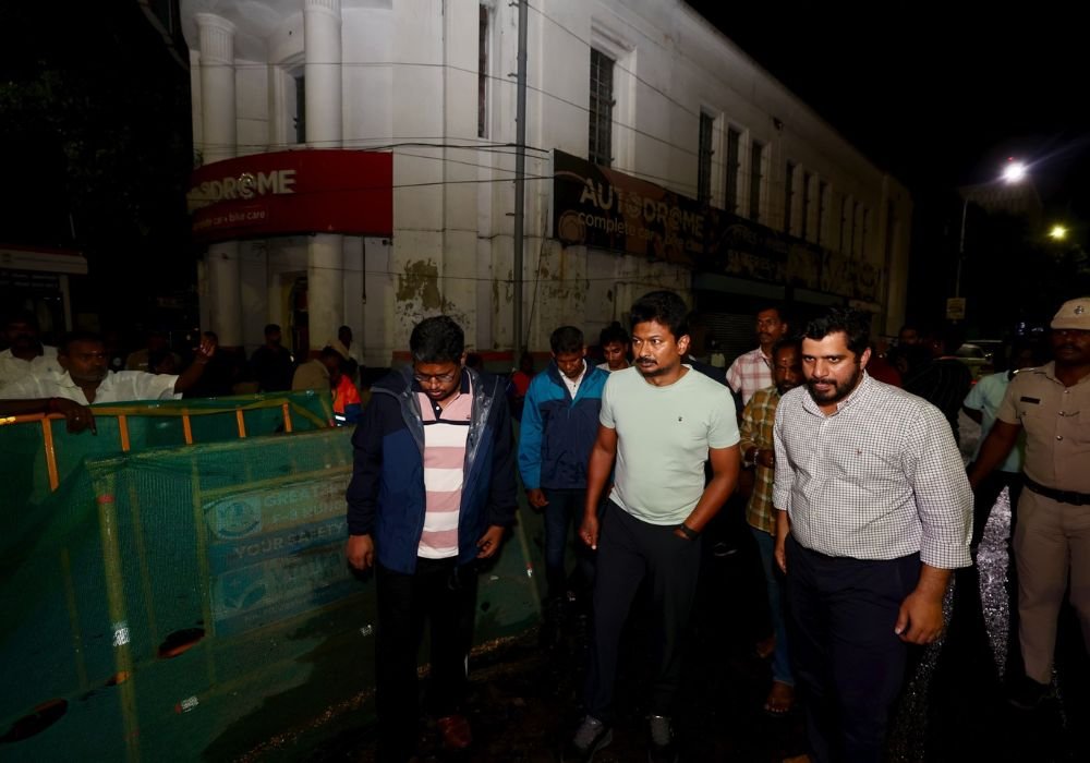 Heavy rain in Chennai – Deputy CM conducts inspection at midnight