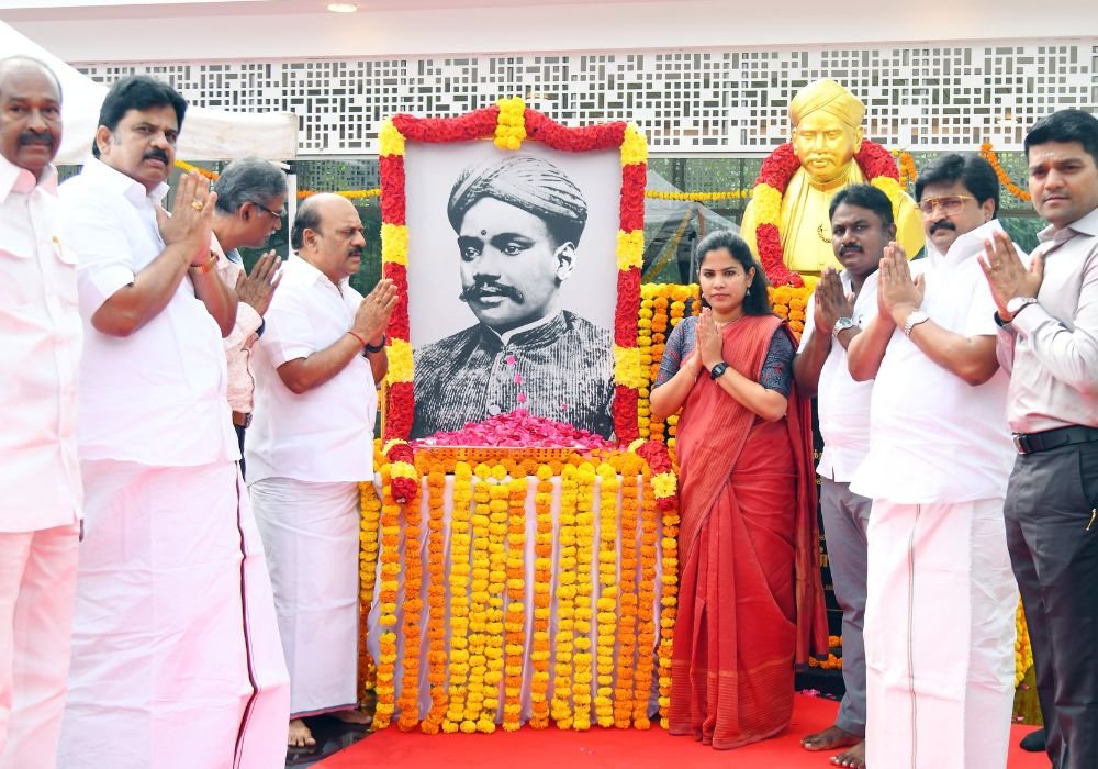 CM tribute to V.O. Chidambaranar on his death anniversary