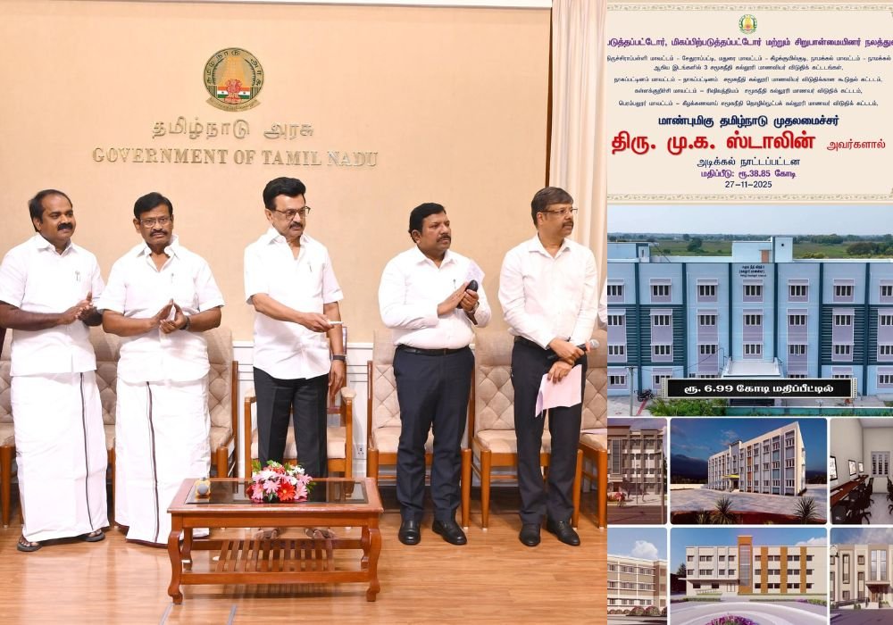 CM inaugurated the buildings constructed at cost of Rs. 10.79 crore.