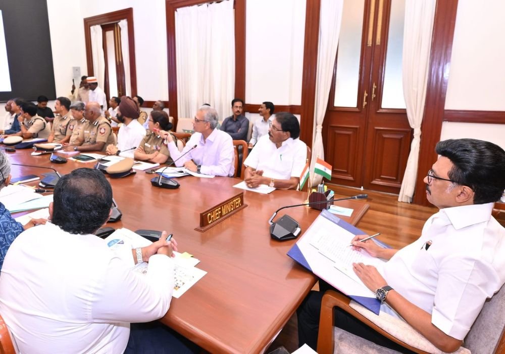 Cyclone Titva: CM holds meeting with District Collectors
