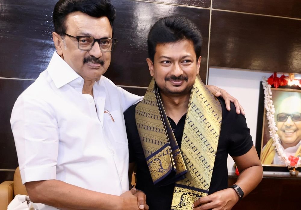 M.K. Stalin wishes Udhayanidhi birthday!