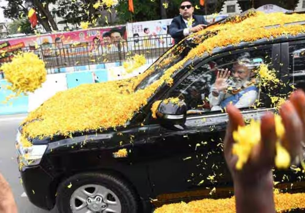 PM Modi came in Coimbatore