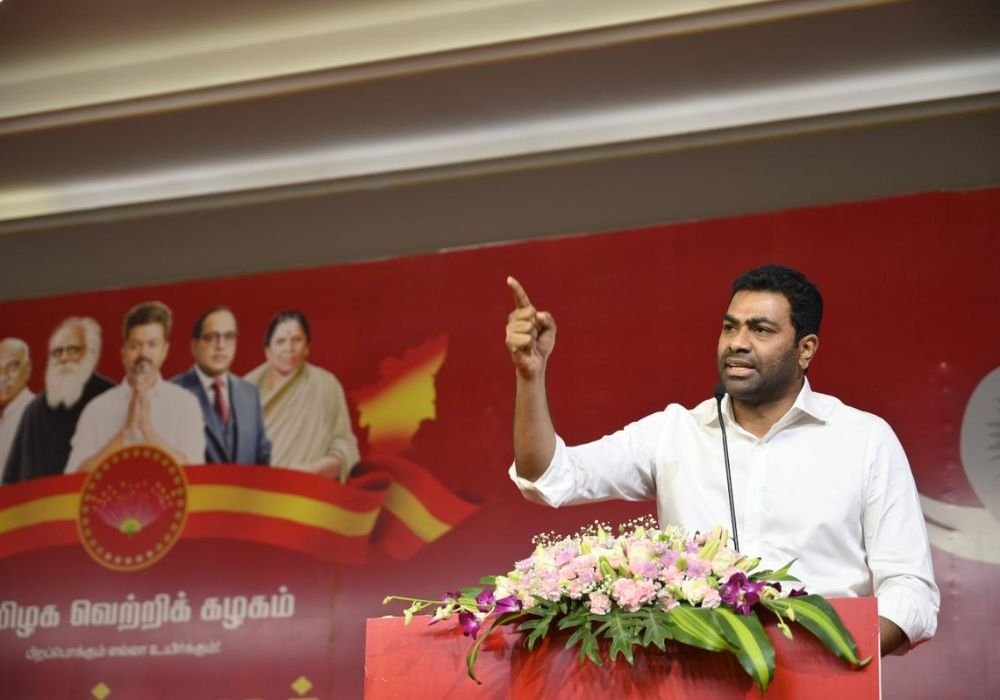 TN Police should learn from Puducherry police- Adhav Arjuna