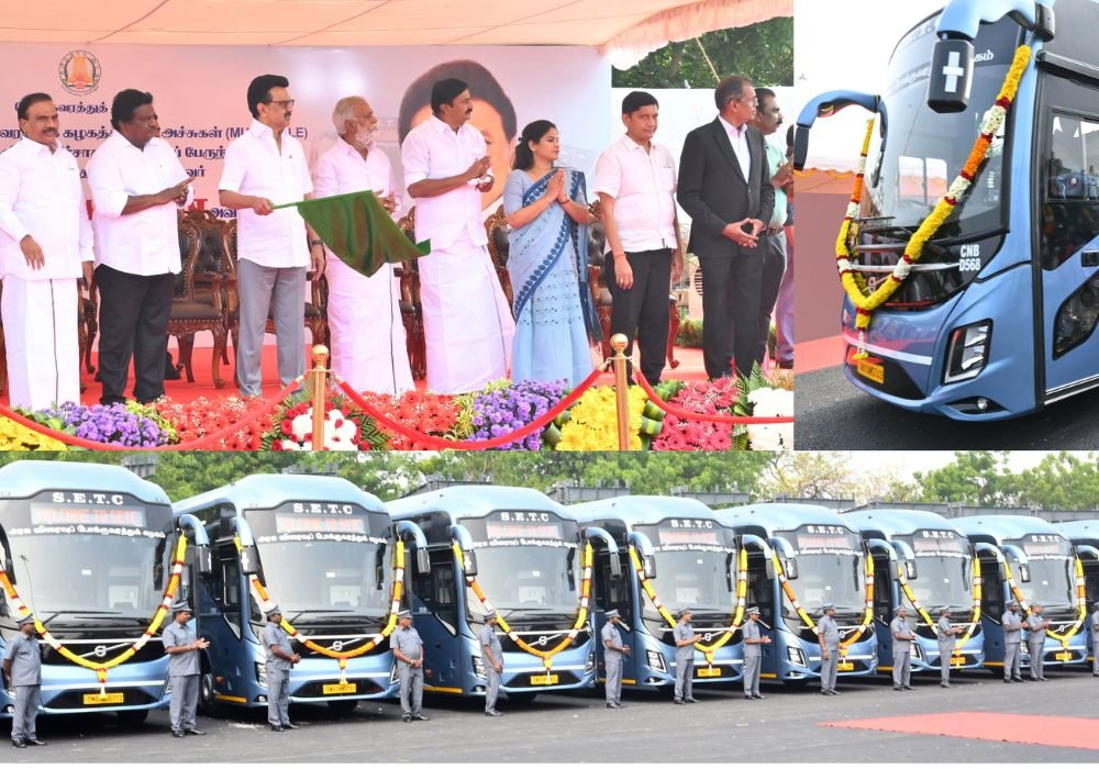 TN CM launched the luxury bus service for people