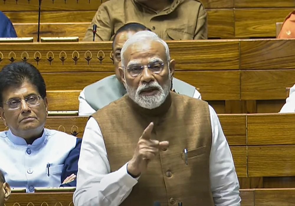Opposition parties are acting in a low & undignified manner; PM Modi alleges!