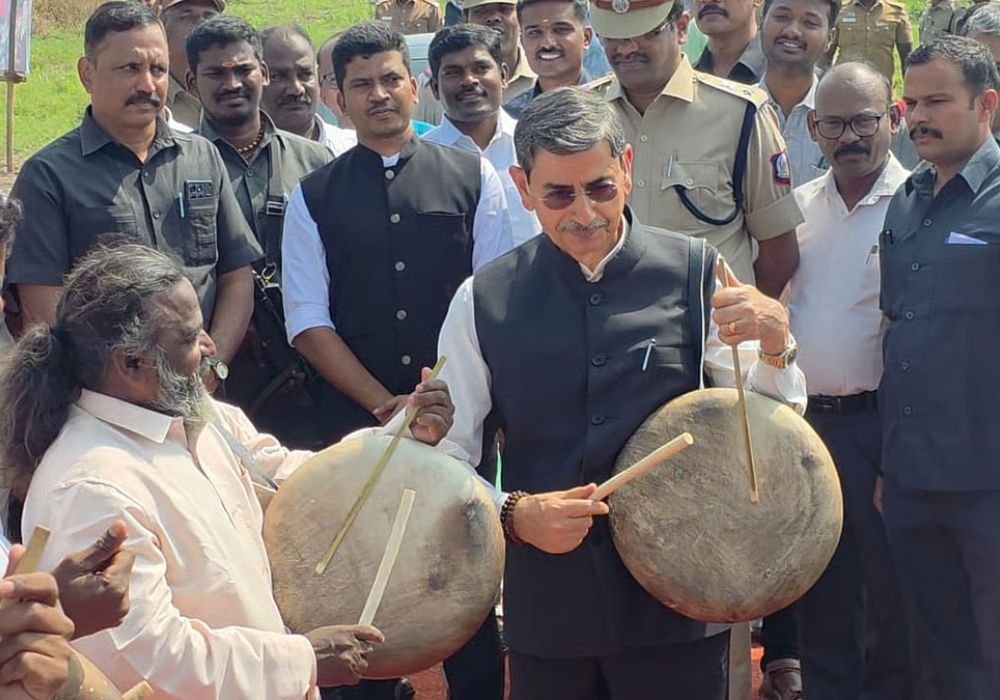 Governor R.N. Ravi inaugurated the Parai Cultural Center