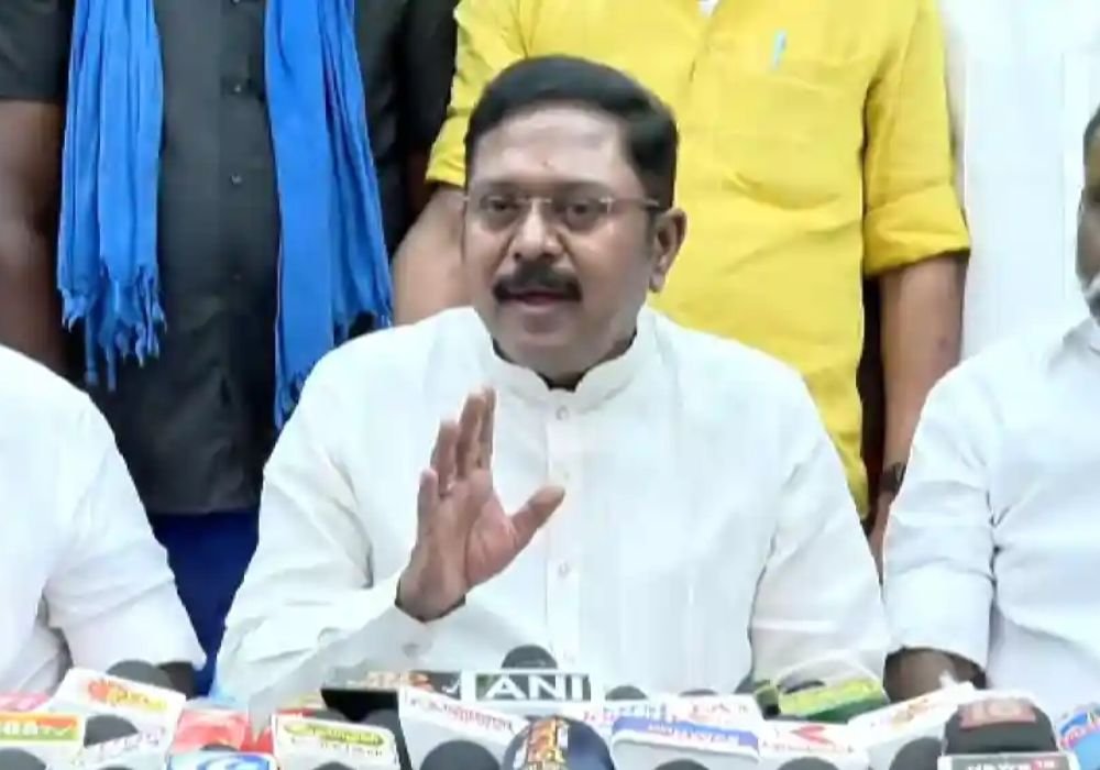 There is still time to announce the alliance: T.T.V. Dinakaran