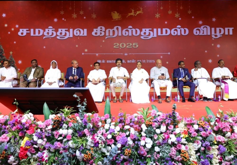 Christmas celebration organized by the TVK