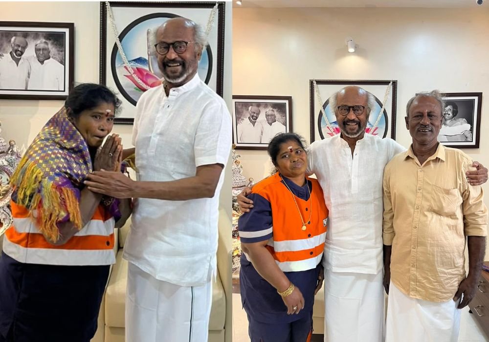 Rajinikanth praised the sanitation worker honesty