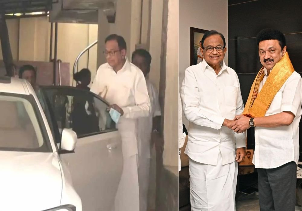 P. Chidambaram Urgent consultation with Congress executives!