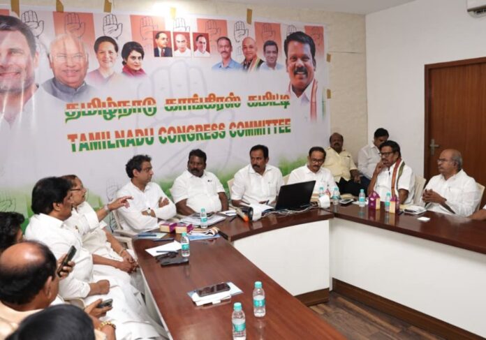 Congress party to discuss candidates for Tamil Nadu today