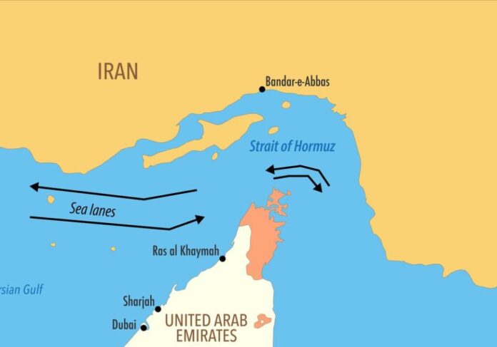 Iran permission for shipping in Strait of Hormuz
