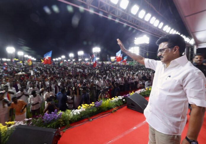 CM Stalin 4th phase of campaigning begins in Thanjavur at ap.10th