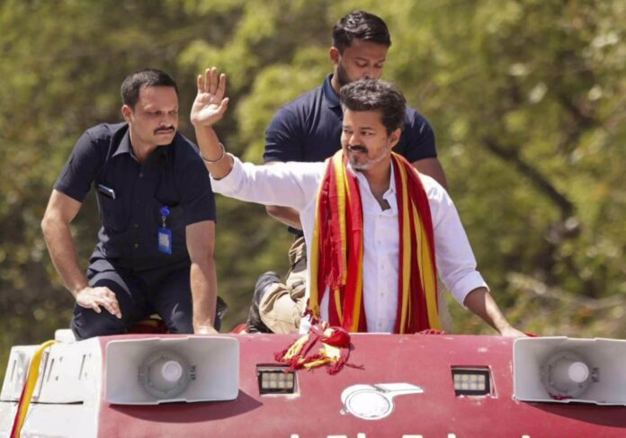 Tvk leader Vijay Saidapet campaign cancelled